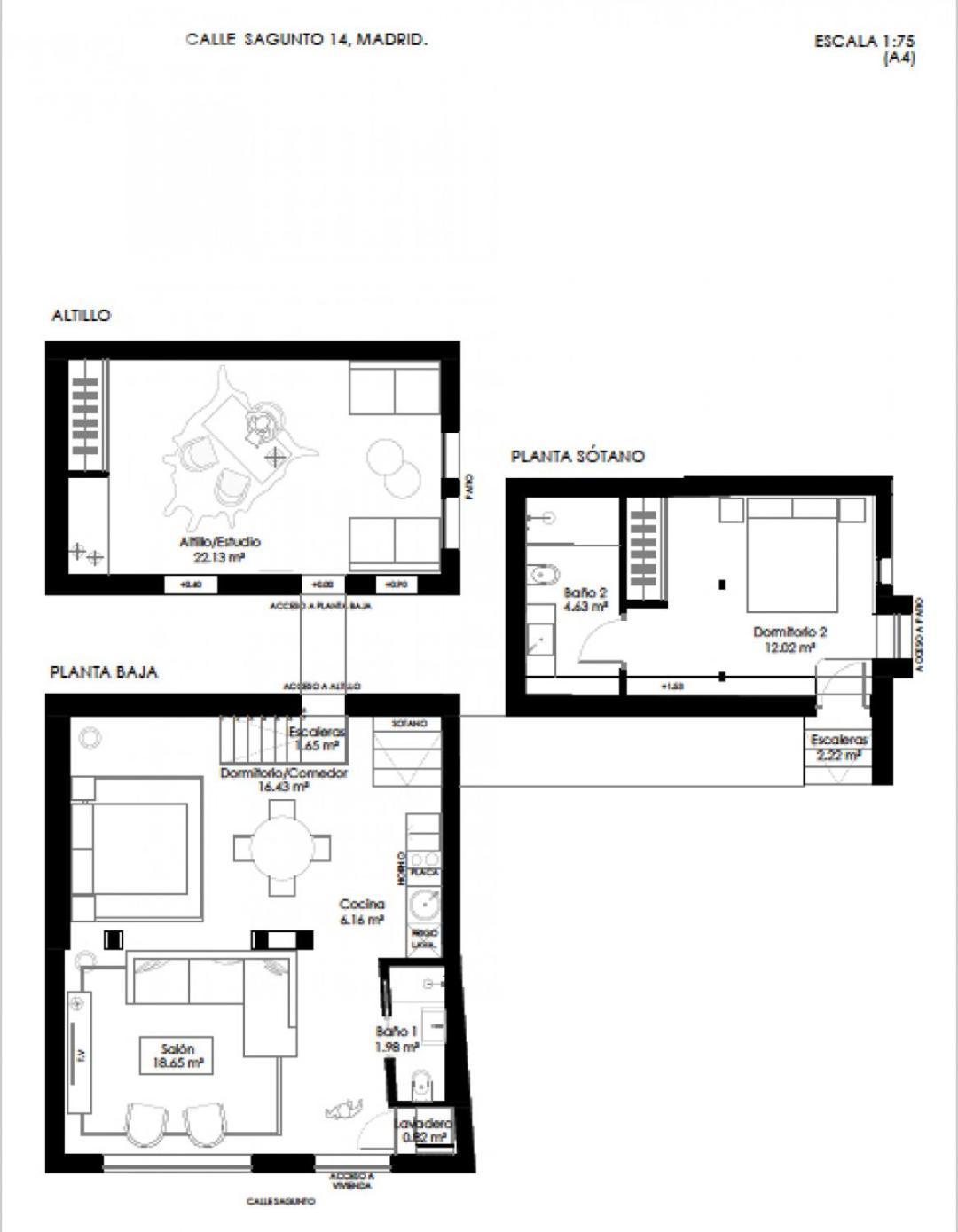Apartamento 2 Bedrooms 2 Bathrooms Furnished - Chamberi - Cozy & Refurbished - Mintystay Madri